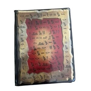 Yugioh Egyptian Card Binder 20 Page Small Binder Vintage 2002